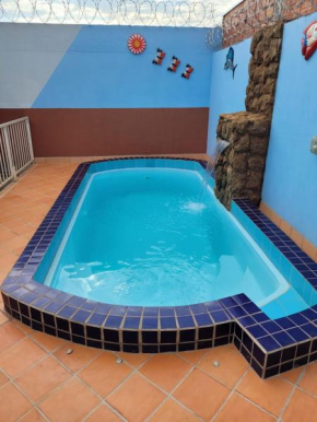 Casa temporada com piscina para 6 pessoas